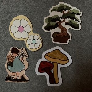 small nature sticker bundle